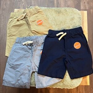 Boys size 4T the children’s place three pair dress shorts